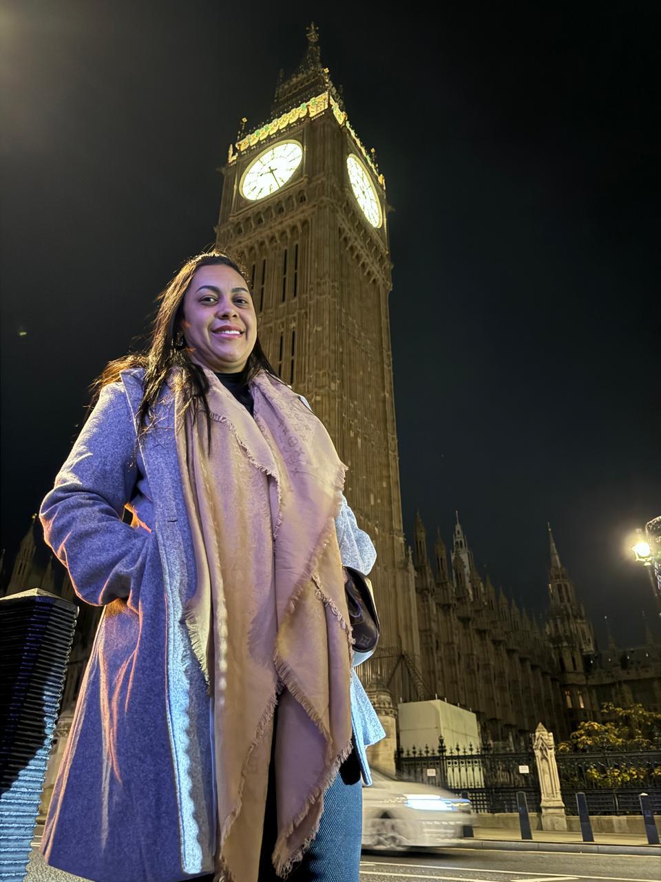 Fabi em Londres